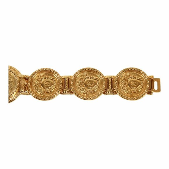 Gianni Versace Signature Medusa Head Gold Plated - Picture 3 of 10